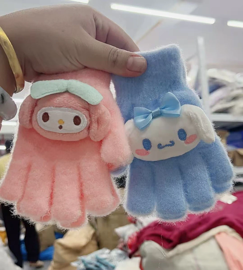 小六家-儿童冬季卡通手套2-8岁