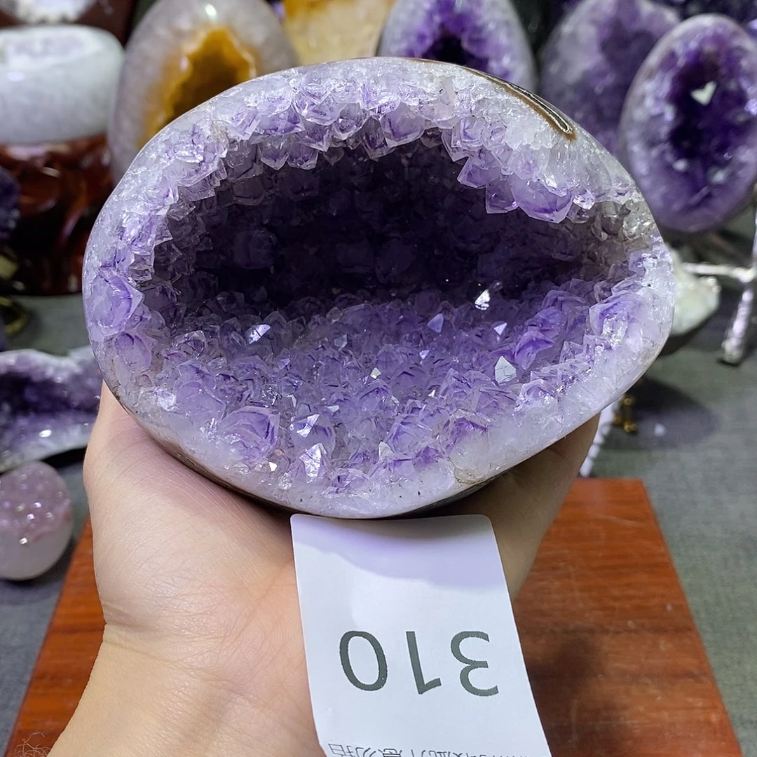 珠宝半成品未镶嵌紫晶