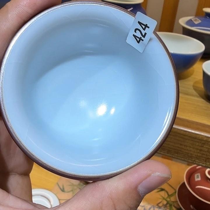 汝窑开片一号天青喜欢的可以拍