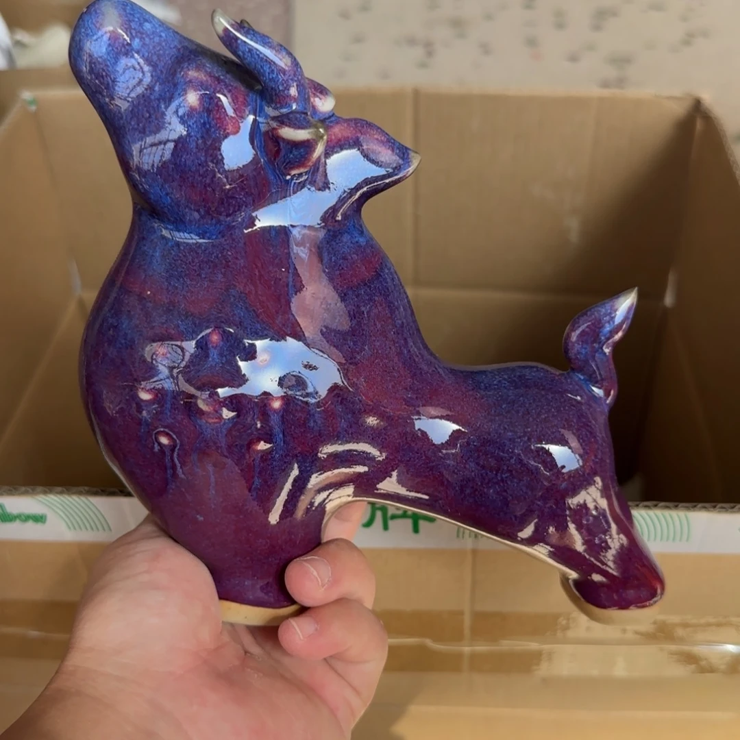 摆件郑家钧窑摆件