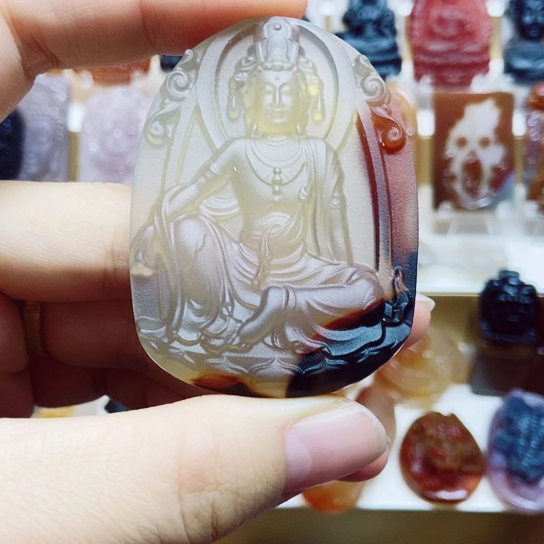玛瑙/玉髓未镶嵌颈饰