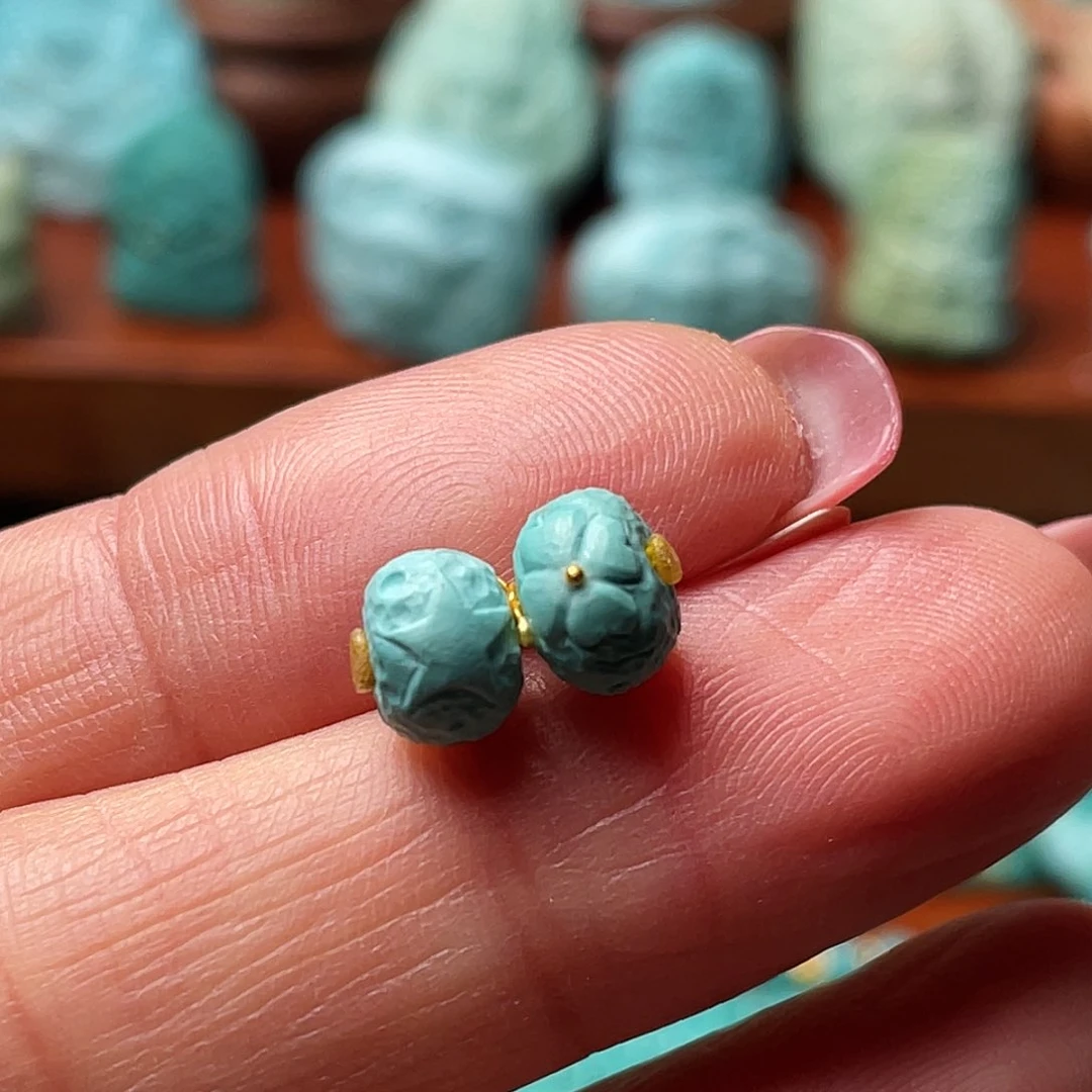 绿松石珠宝奇石未镶嵌