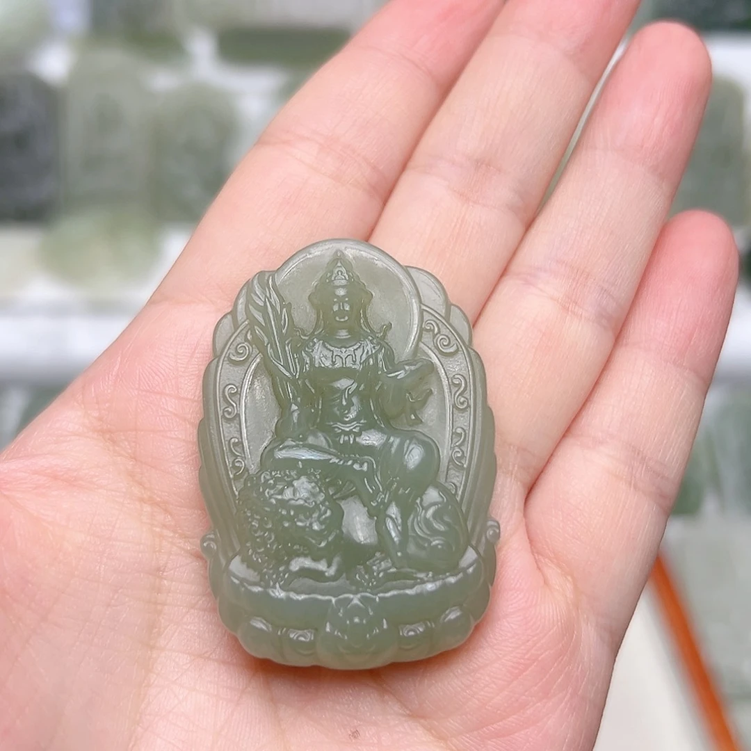 颈饰未镶嵌和田玉默