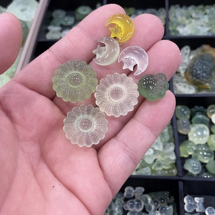 蛇纹石玉合金颈饰