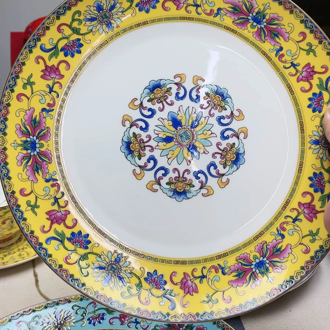 【闪购商品】珐琅10英寸1平黄。。。。