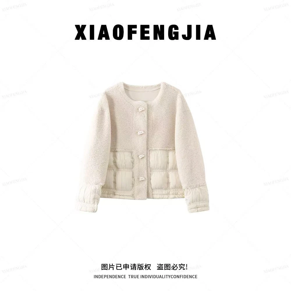 美人访【浪漫岛】2025冬季新款【四季青小封家轻奢】羽绒外套13070