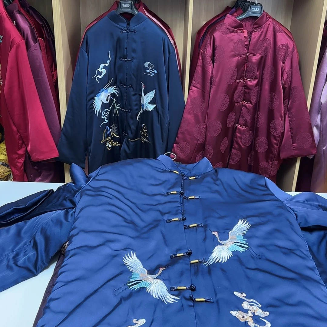 蓝色宫廷款仙鹤祥云