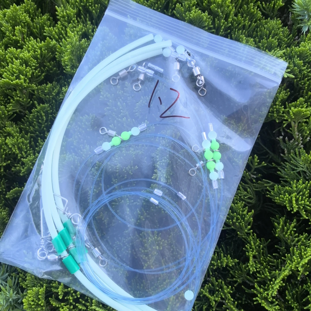 夜光海钓塑料管串钩配件线组串钩线组分叉器适用于黄姑黄三鲈鱼等