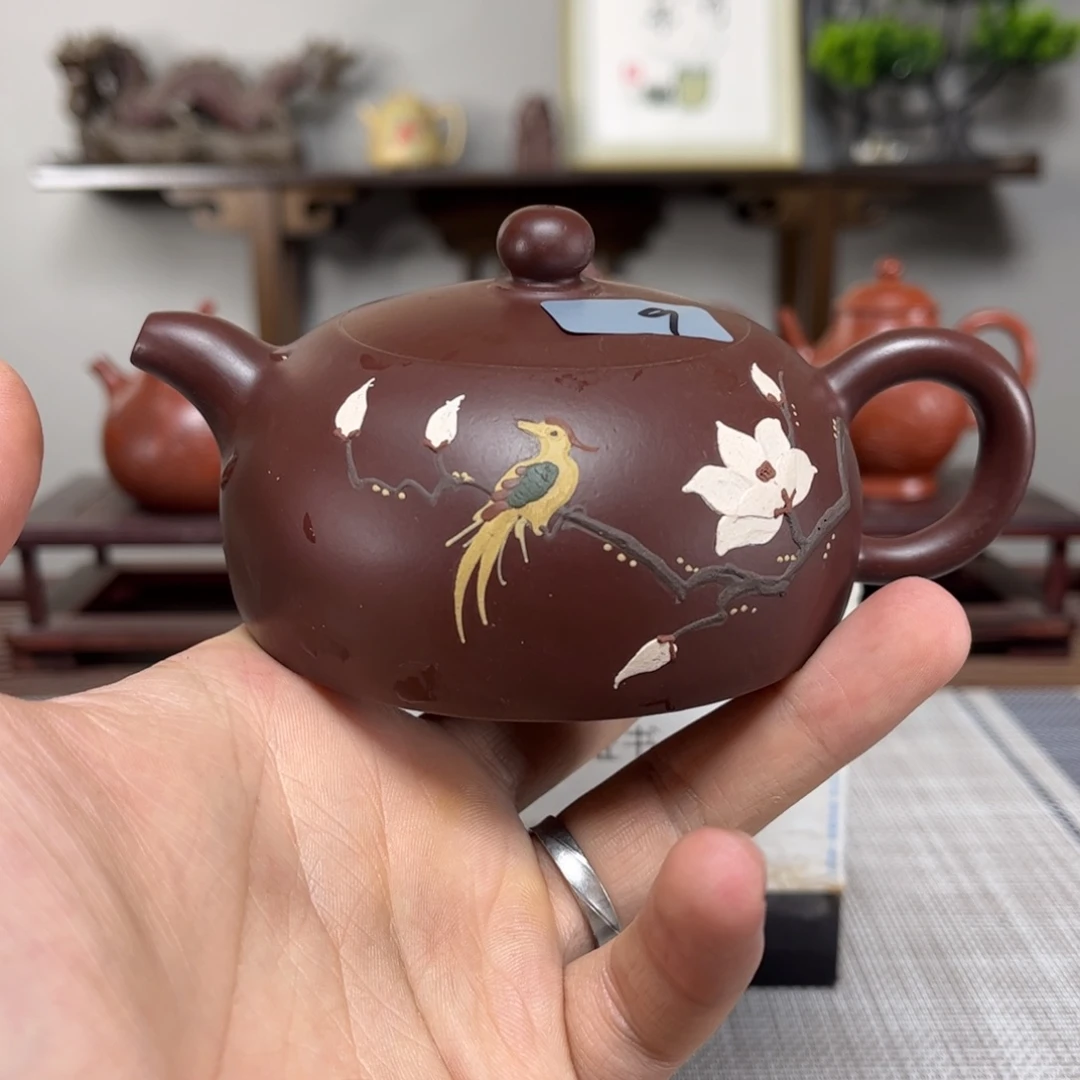 紫砂茶壶浪*微瑕处理