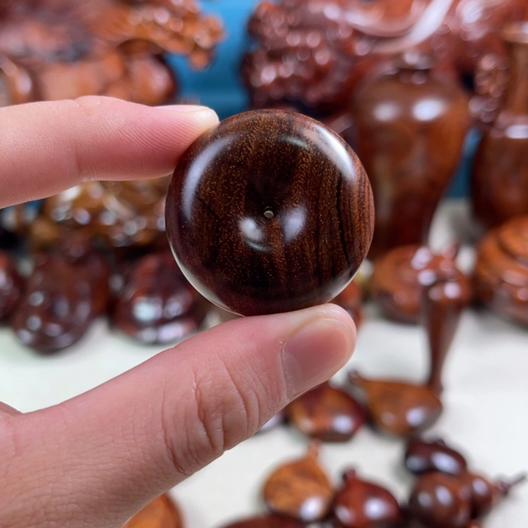 把件黄花梨/降香黄檀平安扣