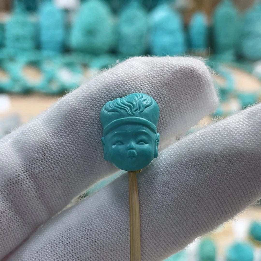 绿松石珠宝奇石未镶嵌