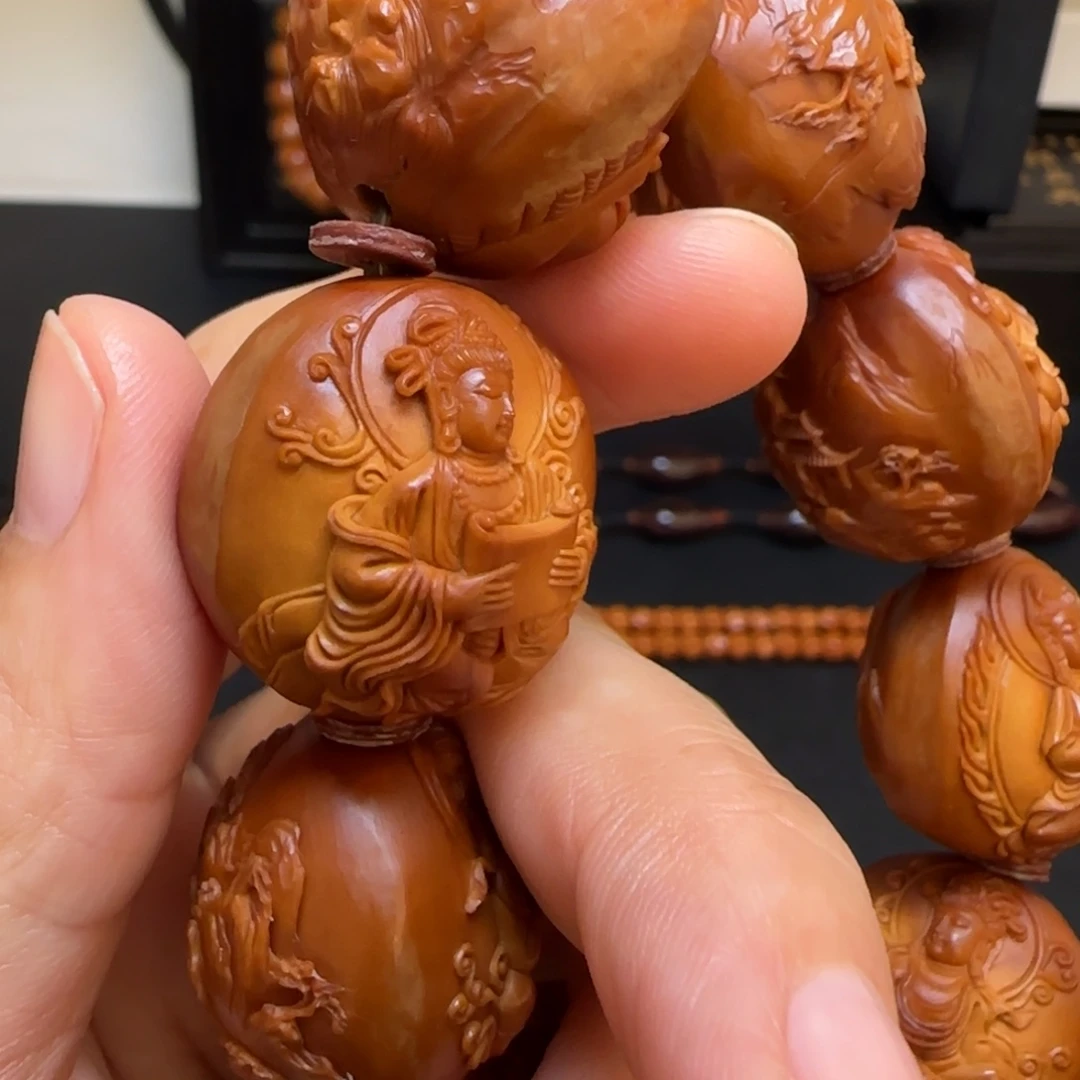 手串/手链橄榄核风景观音2.5