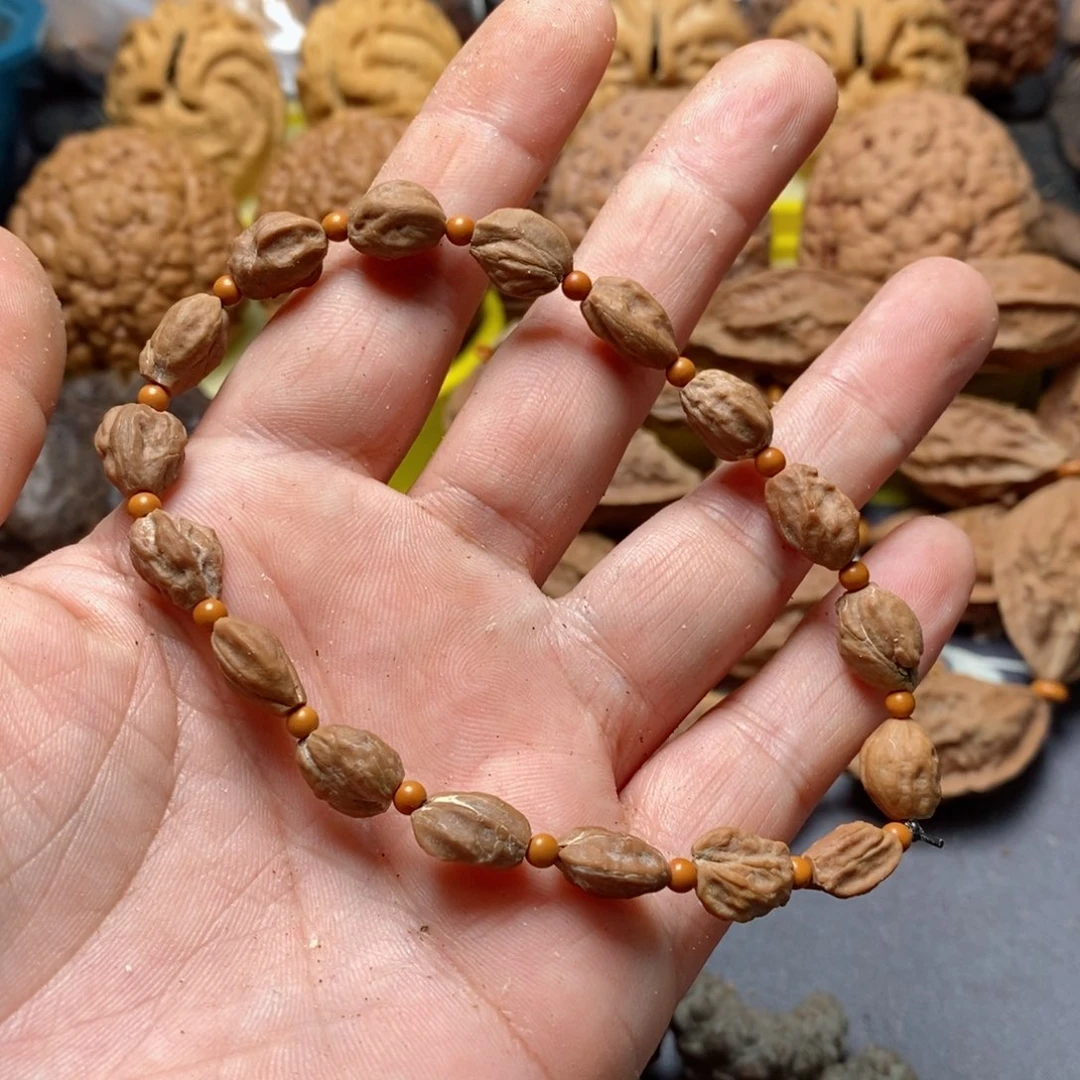 文玩核桃吊坠文**蜡核桃87