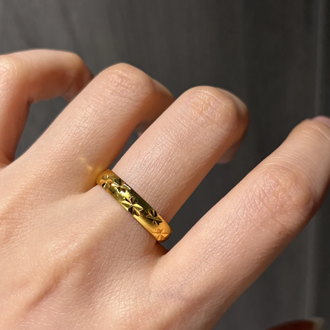 手工镶嵌 百搭经典设计款戒指A33