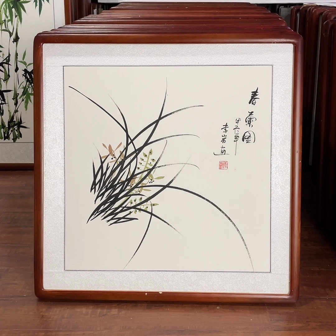 国画带框尺寸63*63厘米