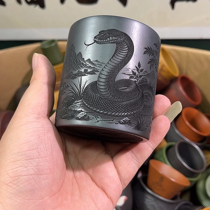 茶杯紫砂全手工紫砂主人杯
