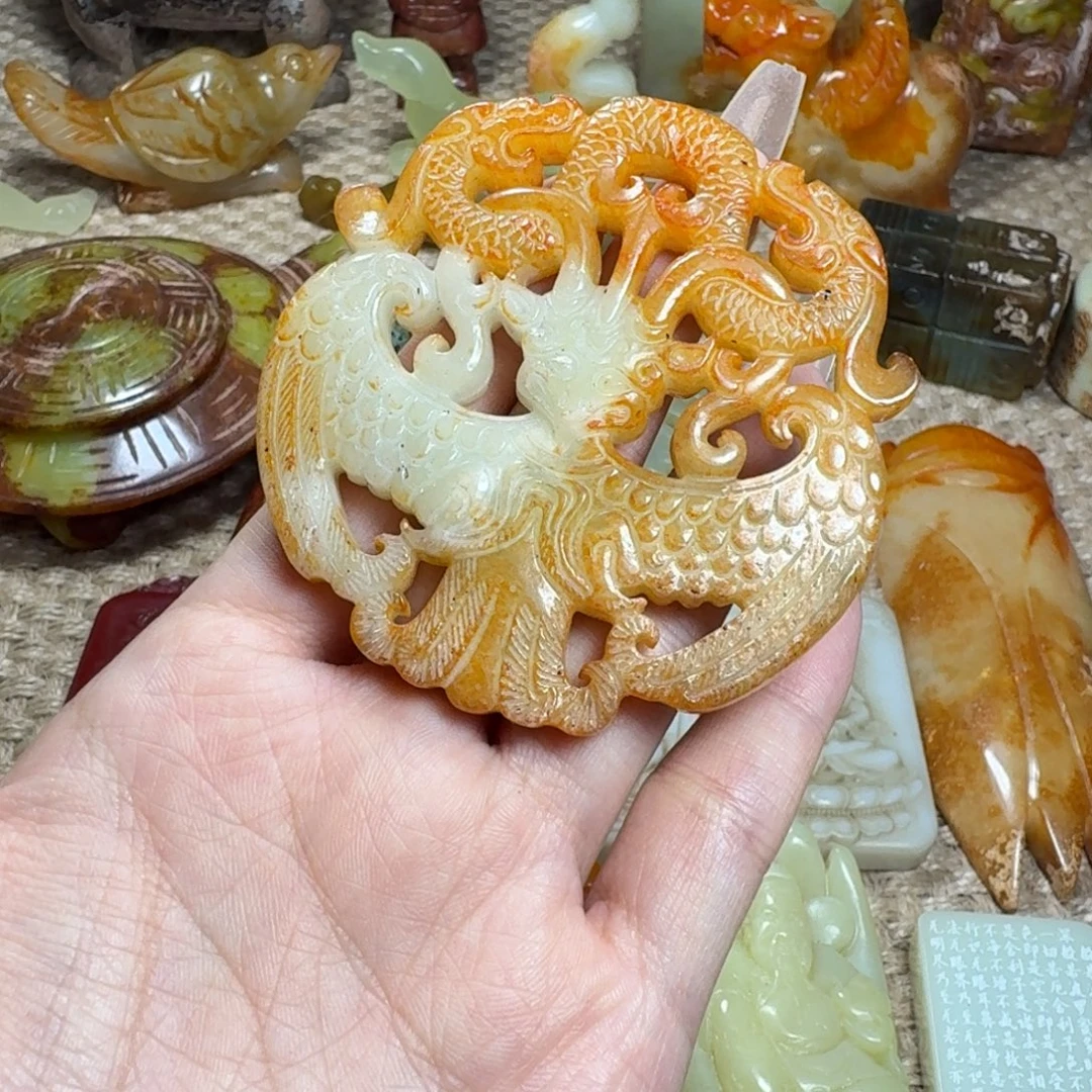 白玉菩提吊坠挂件