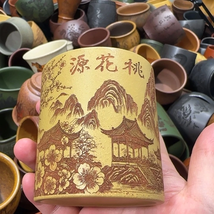 茶杯紫砂全手工紫砂