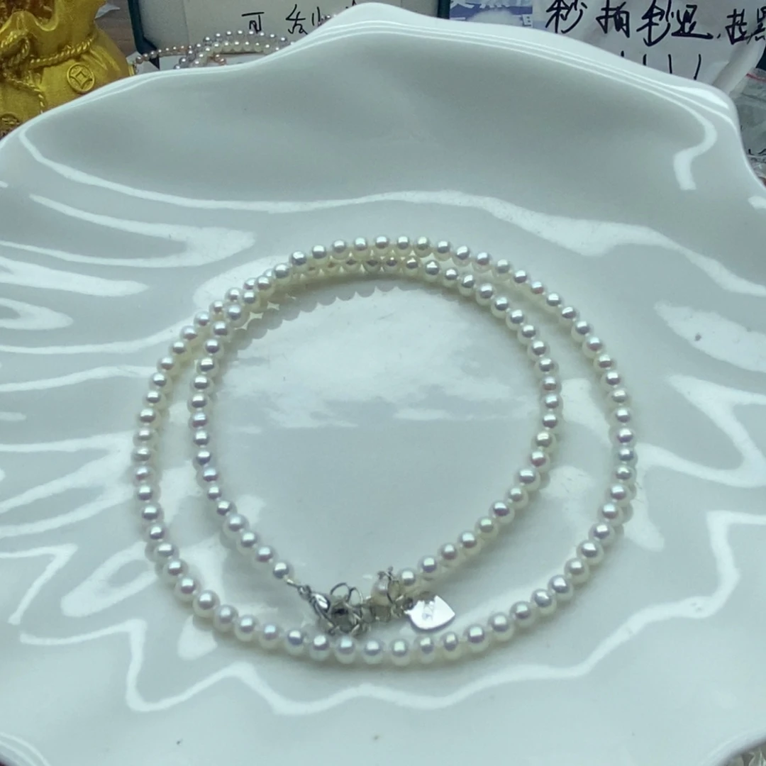 淡水珍珠天然淡水珍珠无人工干预银S925镶嵌13