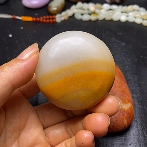 和田玉未镶嵌摆件