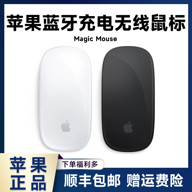99新 Apple/苹果 原装二代妙控鼠标 无线蓝牙充电款 Magic Mouse2