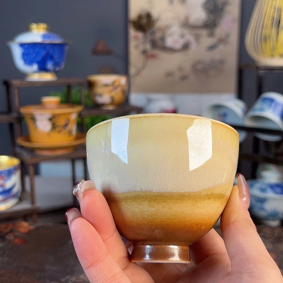 杯景德镇陶瓷茶杯多人