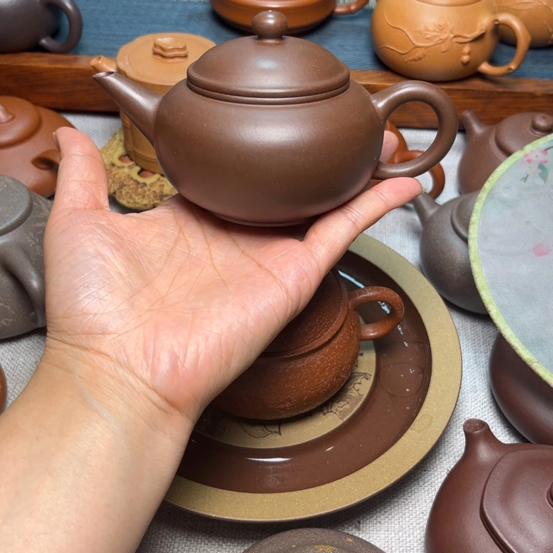 *****茶壶紫砂手工制作