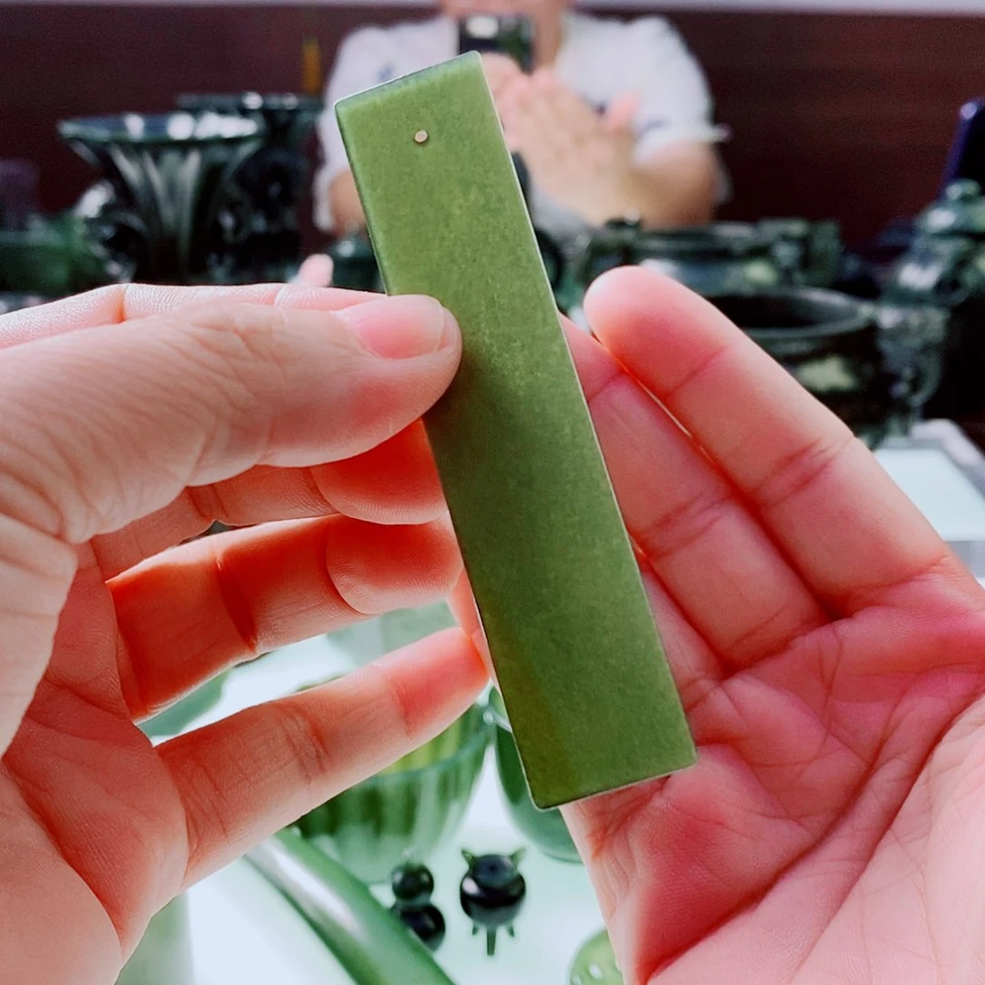 和田玉（青玉）未镶嵌摆件用****9