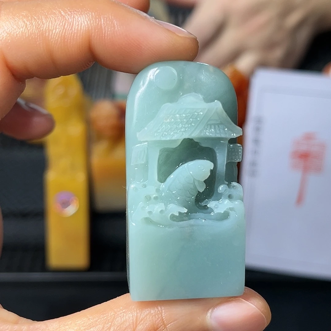 寿山石印石这个我是很看好