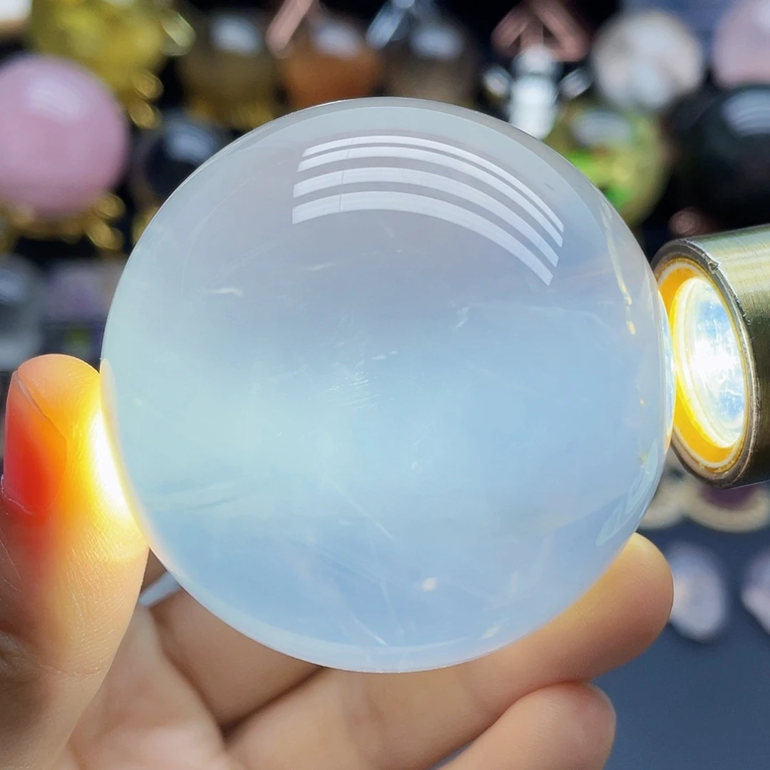 未镶嵌珠宝半成品水晶天然水晶53.3mm
