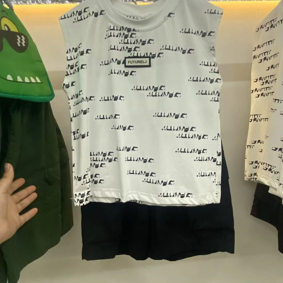 婴格朗迪8169套装儿童休闲夏套装