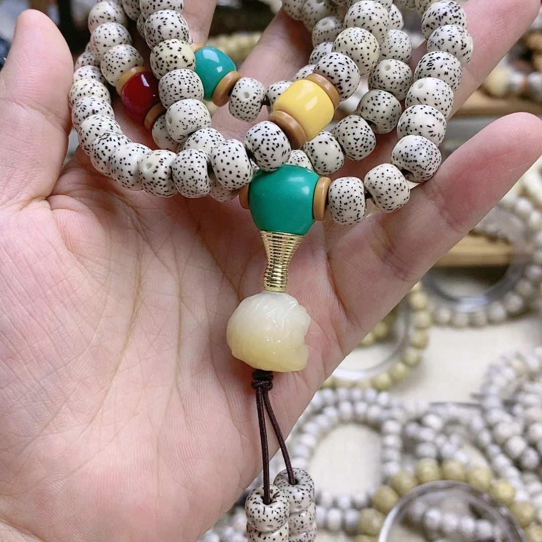 星月菩提手串定制8*6