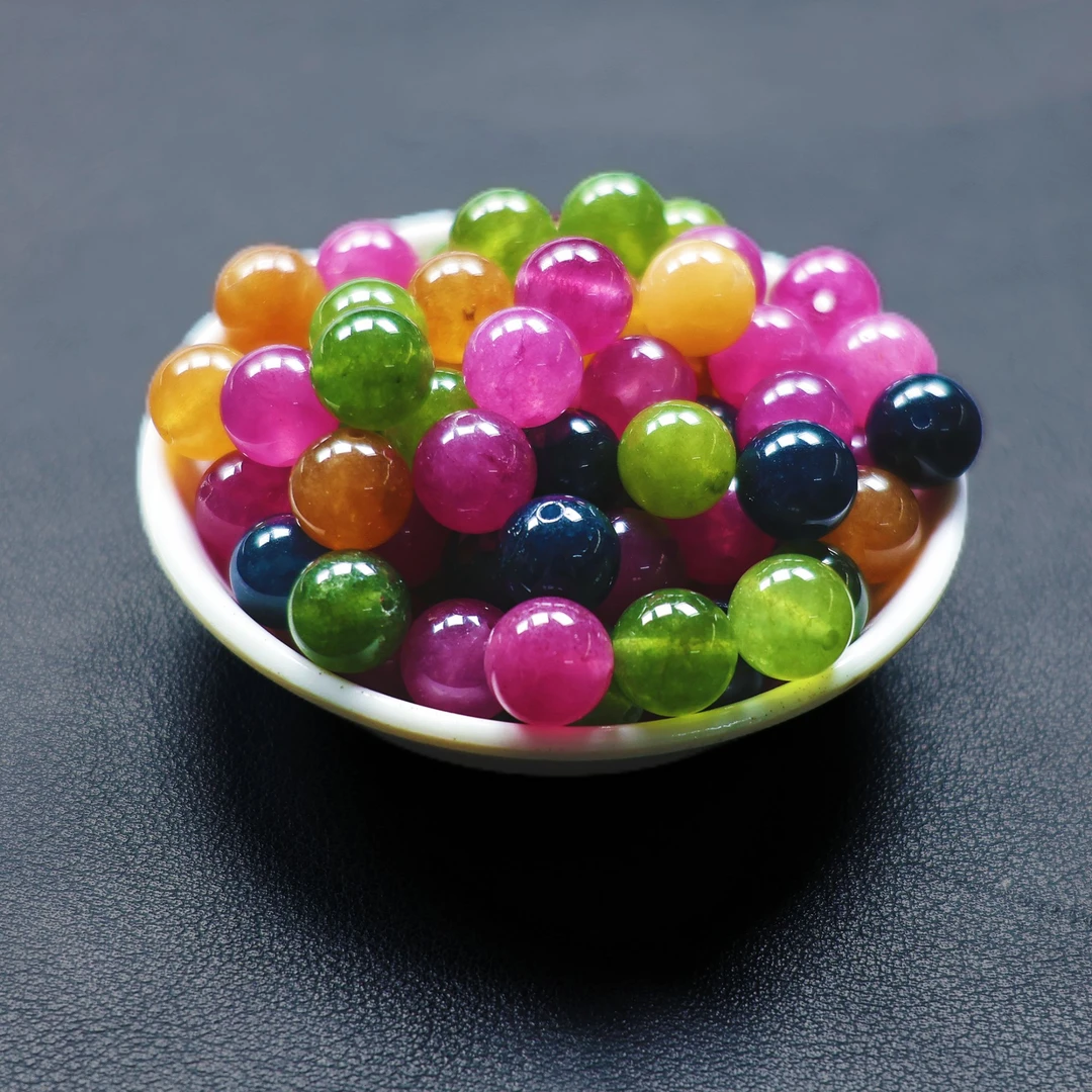 散珠W24 碧玺10MM*20颗