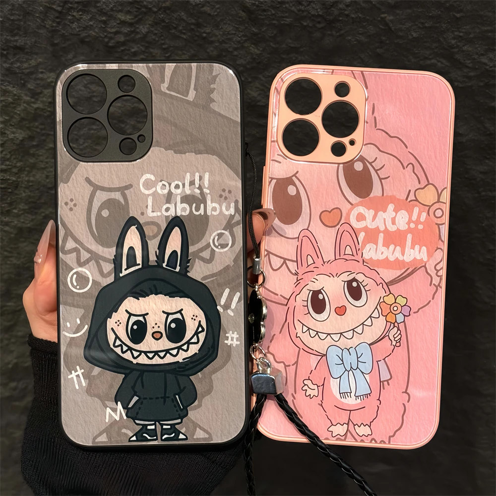 七彩花适用苹果16pro手机壳iPhone15金属玻璃华为p小众小米女oppo