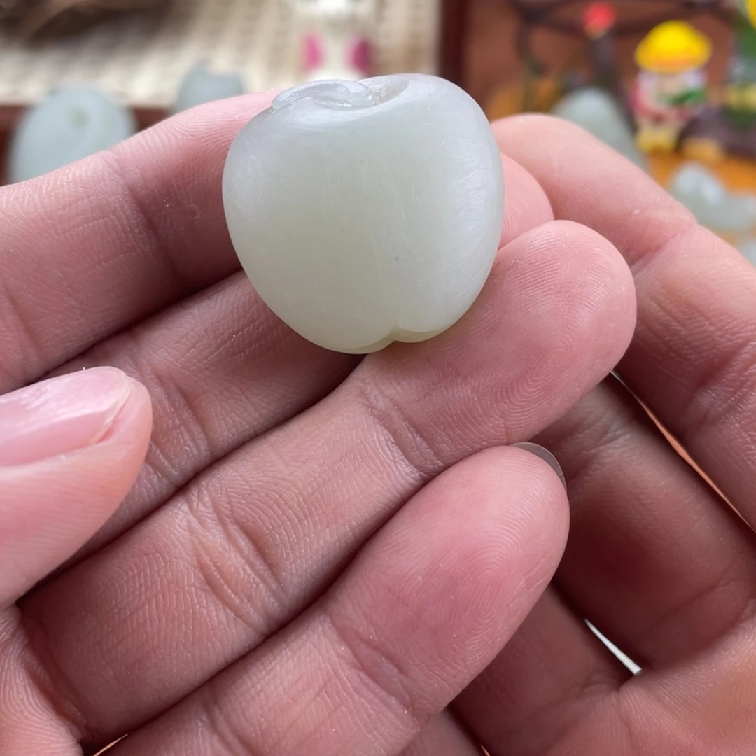 和田玉（糖玉）未镶嵌车挂