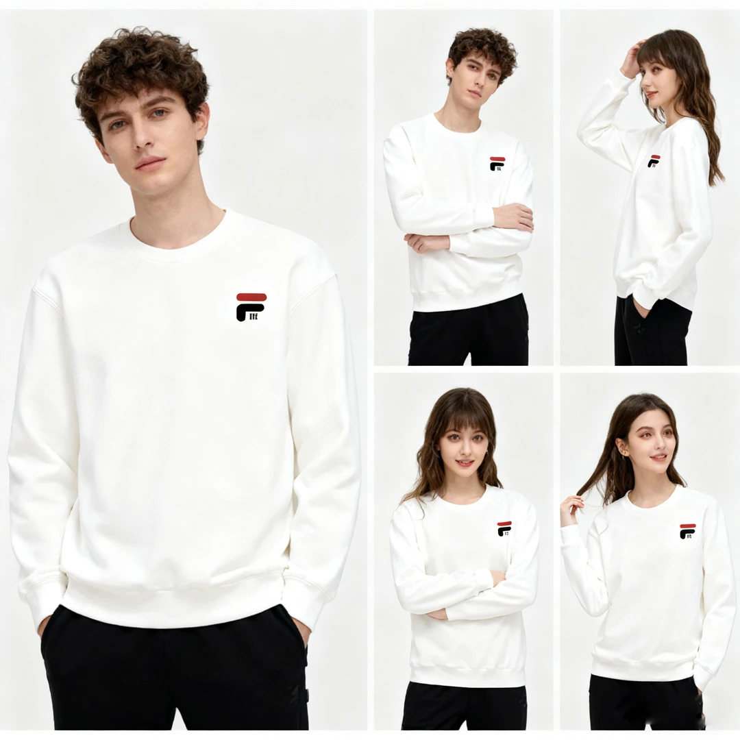 Y6【奥莱一折专区】限量2025新款圆领卫衣男女同款