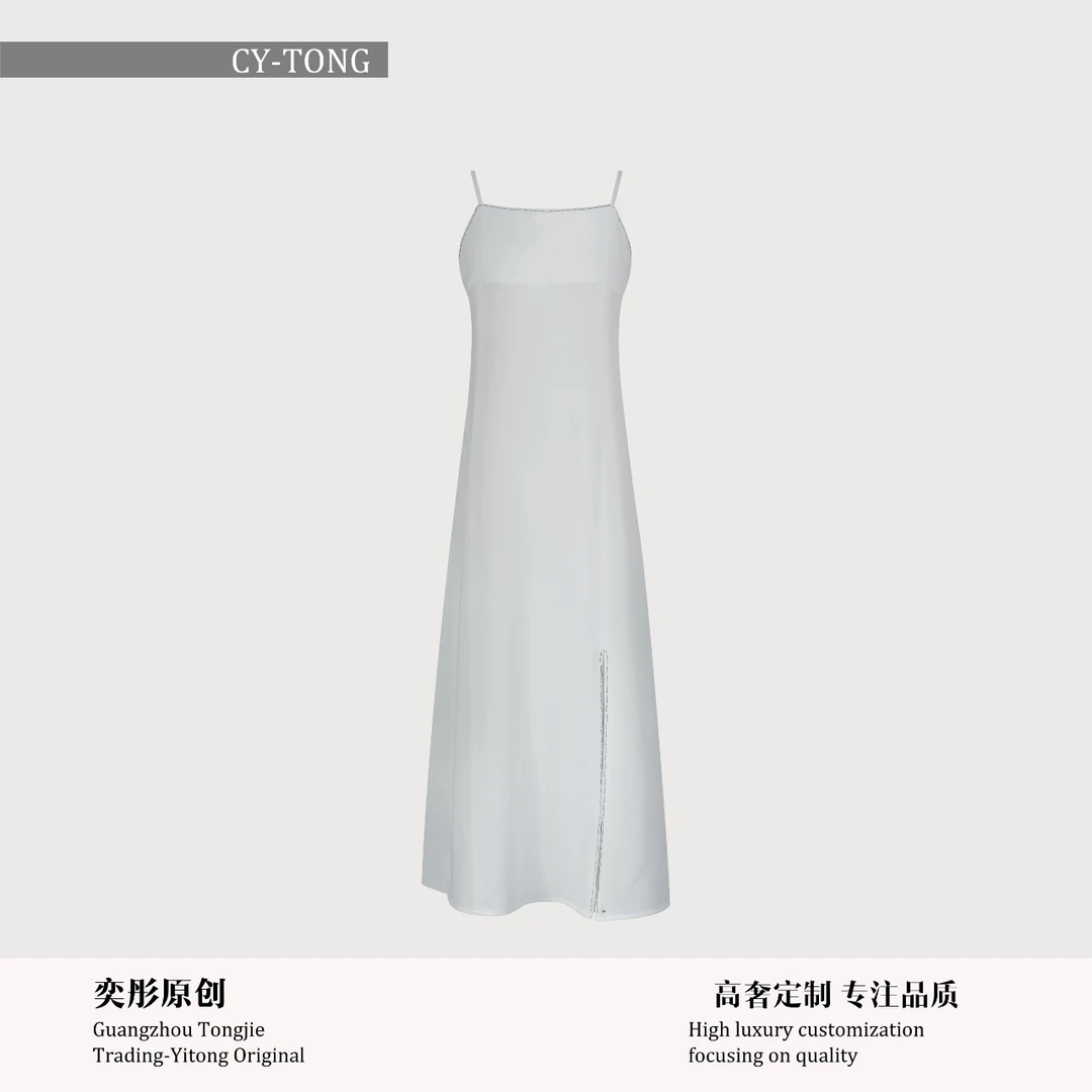 【彤姐原创】夏季修身显瘦时尚女士吊带赫本风连衣裙S24D042