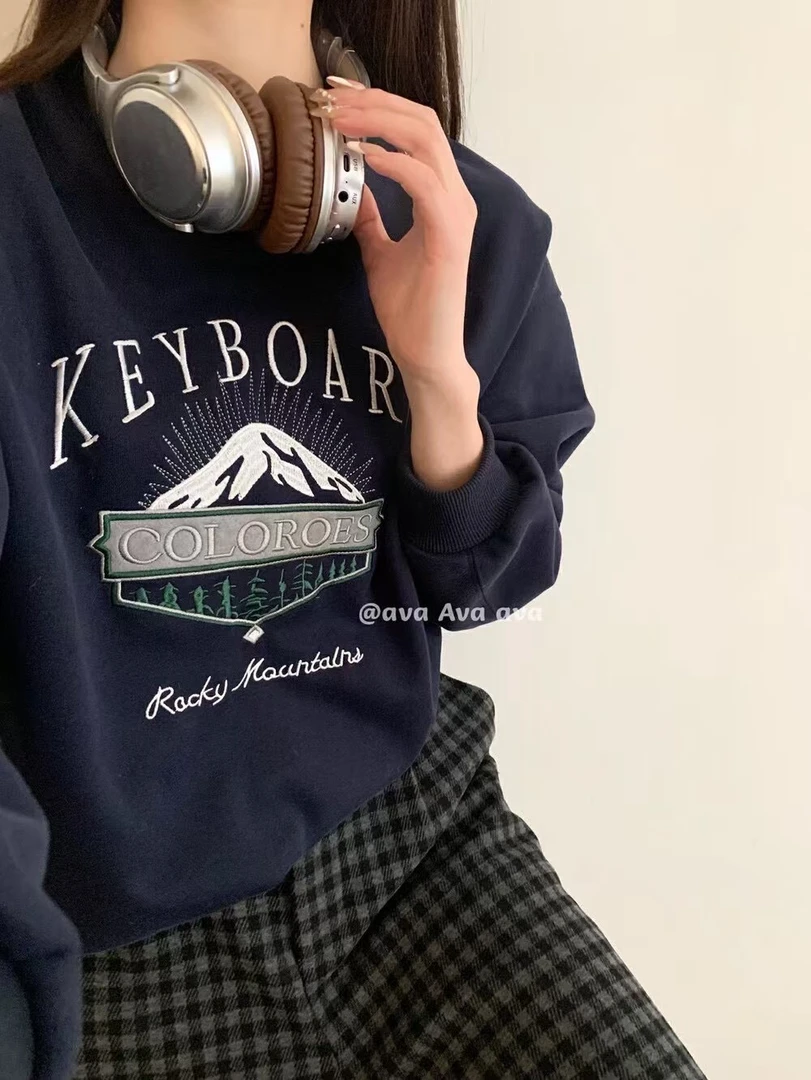 春季新款长袖百搭宽松休闲卫衣链接集合