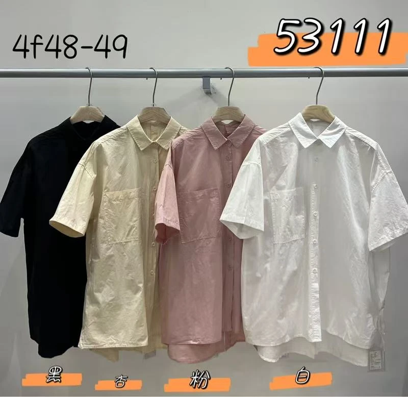 WE（53111）休闲百搭气质衬衫kc