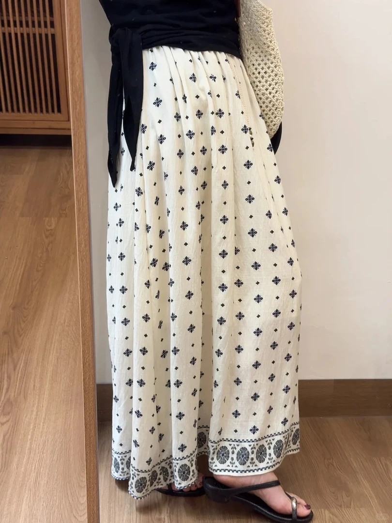 【DMXJ大梦想家】甜美温柔风睡裤女夏季新款气质宽松家居长裤半身裙