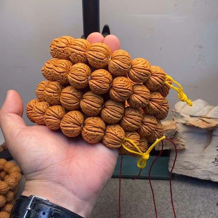 吊坠桃核芭蕉扇大开口磨盘毕业串