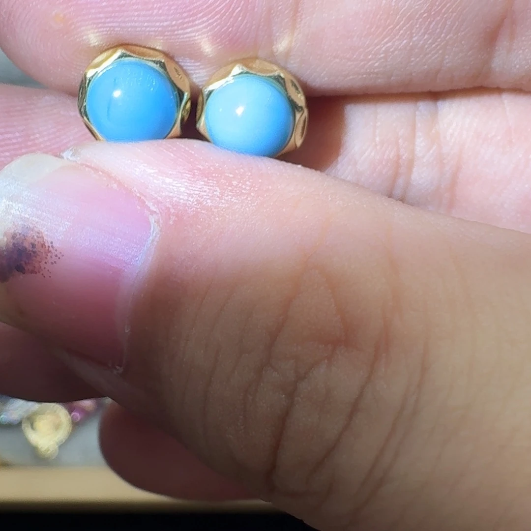 绿水晶戒指银S925镶嵌