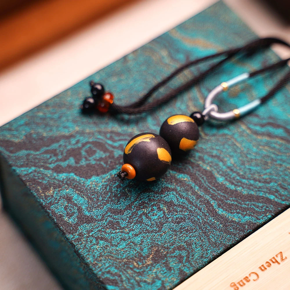 【大四合单珠】香材香料香牌香薰项链挂牌配饰毛衣链