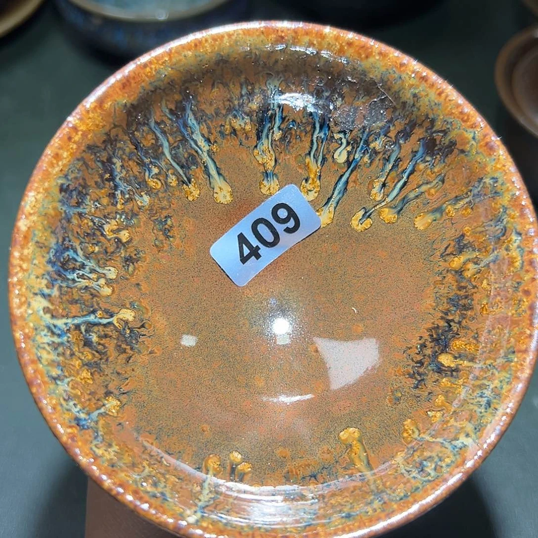 茶盏全手工原矿原釉建盏