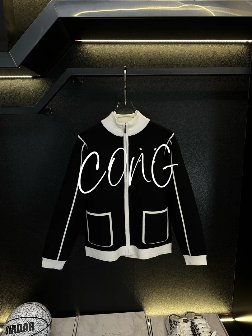 轻《CONG》轻奢时尚百搭老钱风针织开衫78308