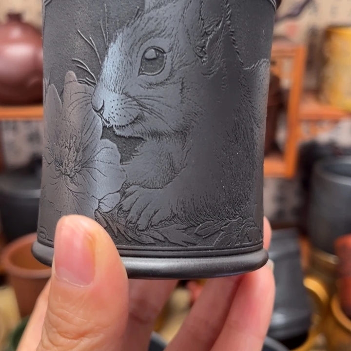 茶杯紫砂宜兴紫砂茶具正品