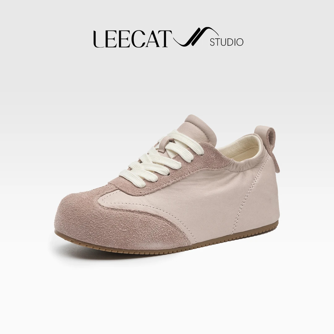 LeeCat Studio | 2025秋季新款内增高德训鞋复古休闲鞋LES25Q0394