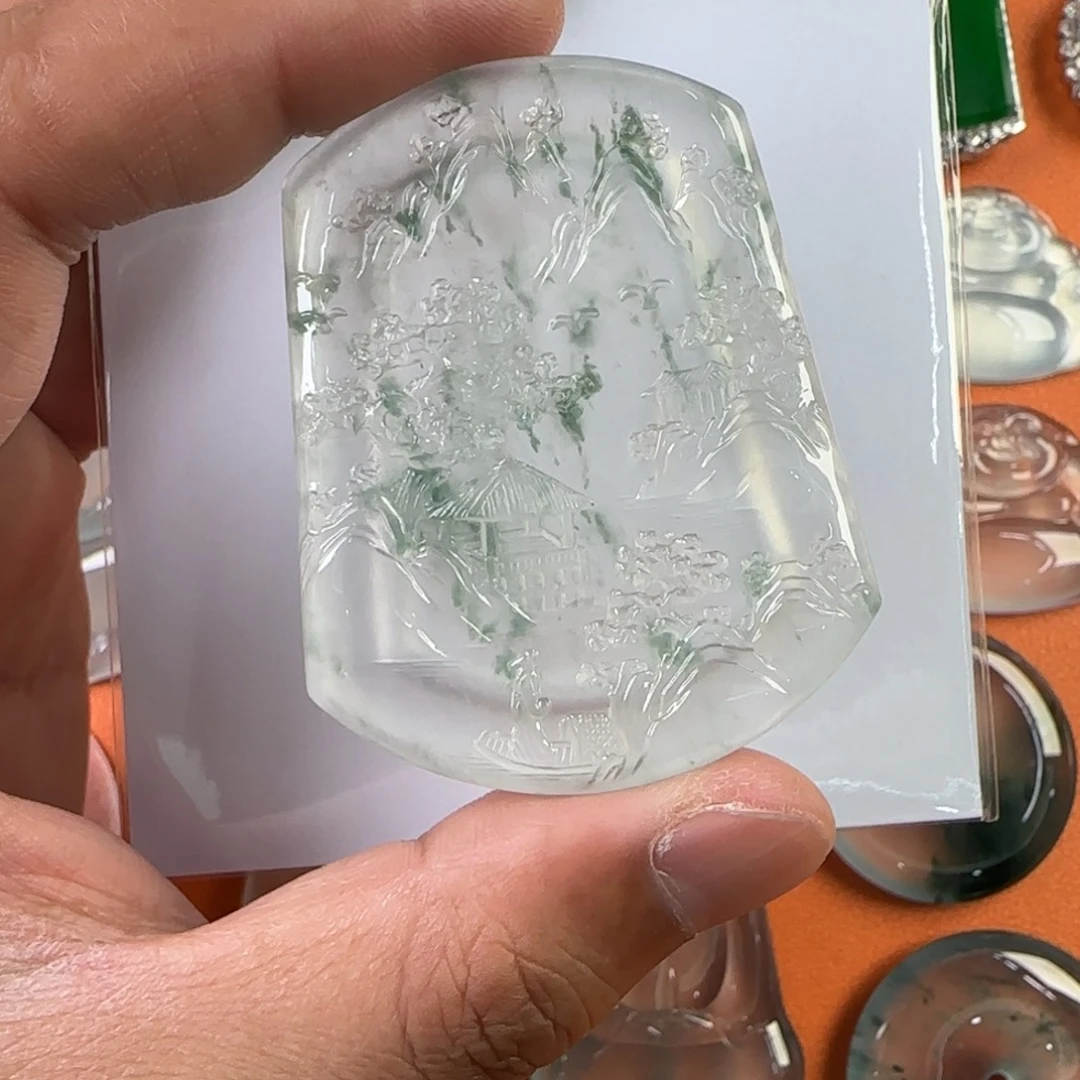 定制翡翠未镶嵌天然