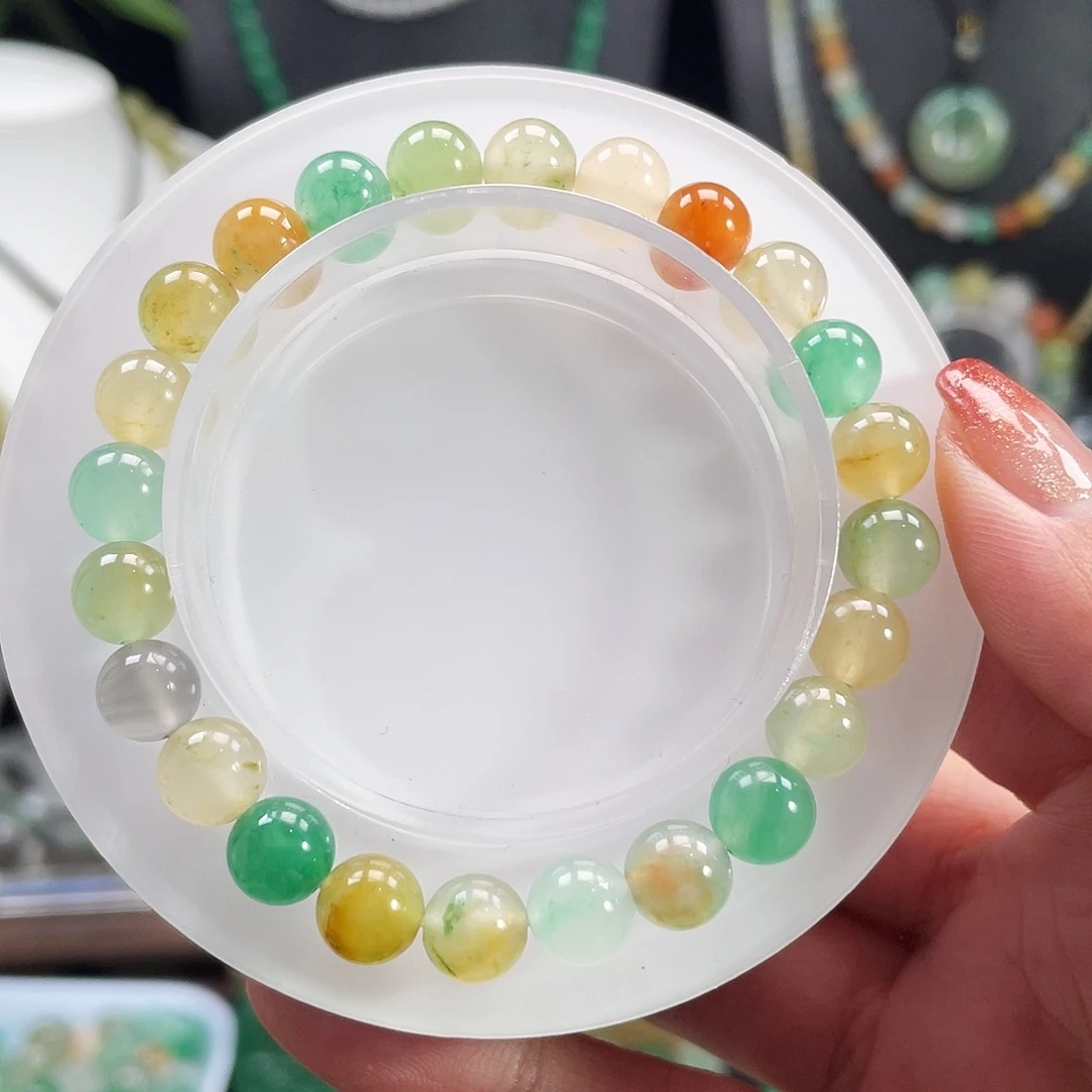 石英质玉未镶嵌手链