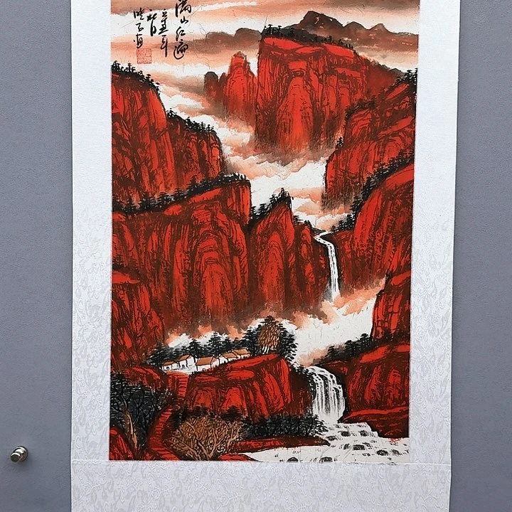 国画书法作品多次参加